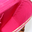 LOUIS VUITTON Vernis Sullivan Vertical Bag Fuchsia Pink M91259 LV Auth 156526V-19
