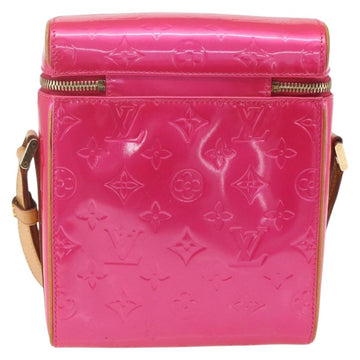 LOUIS VUITTON Vernis Sullivan Vertical Bag Fuchsia Pink M91259 LV Auth 156526V - 0