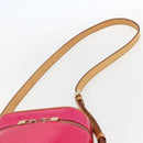 LOUIS VUITTON Vernis Sullivan Vertical Bag Fuchsia Pink M91259 LV Auth 156526V-8