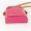 LOUIS VUITTON Vernis Sullivan Vertical Bag Fuchsia Pink M91259 LV Auth 156526V-5