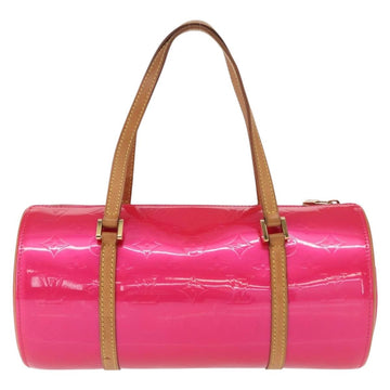 LOUIS VUITTON Monogram Vernis Bedford Hand Bag Fuchsia Pink M91255 Auth 156527V - 0