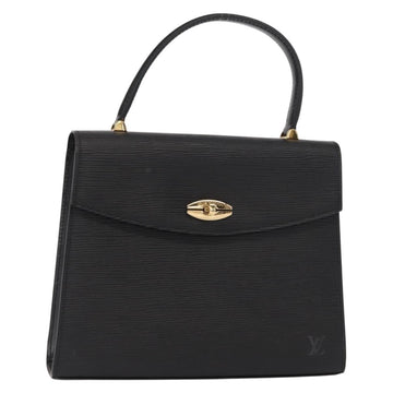 LOUIS VUITTON Epi Malesherbes Hand Bag Black M52372 LV Auth 156528