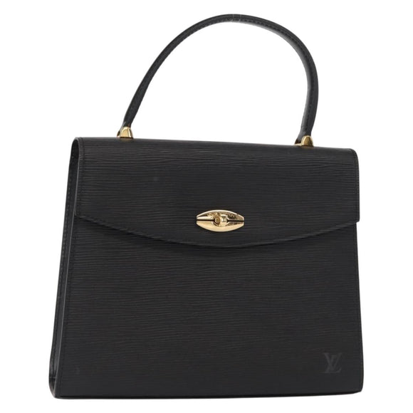 LOUIS VUITTON Epi Malesherbes Hand Bag Black M52372 LV Auth 156528