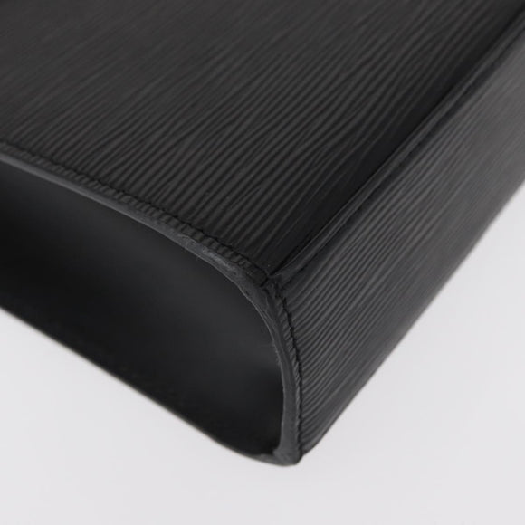 LOUIS VUITTON Epi Malesherbes Hand Bag Black M52372 LV Auth 156528