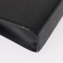 LOUIS VUITTON Epi Malesherbes Hand Bag Black M52372 LV Auth 156528-15