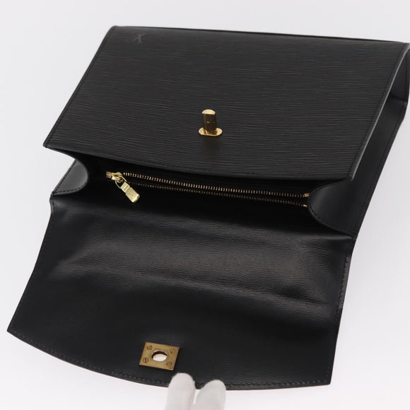 LOUIS VUITTON Epi Malesherbes Hand Bag Black M52372 LV Auth 156528