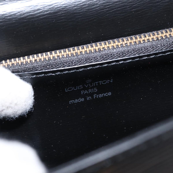 LOUIS VUITTON Epi Malesherbes Hand Bag Black M52372 LV Auth 156528
