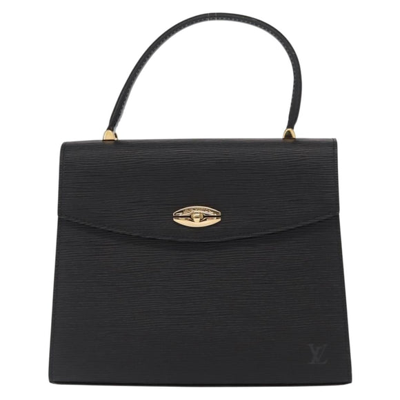 LOUIS VUITTON Epi Malesherbes Hand Bag Black M52372 LV Auth 156528