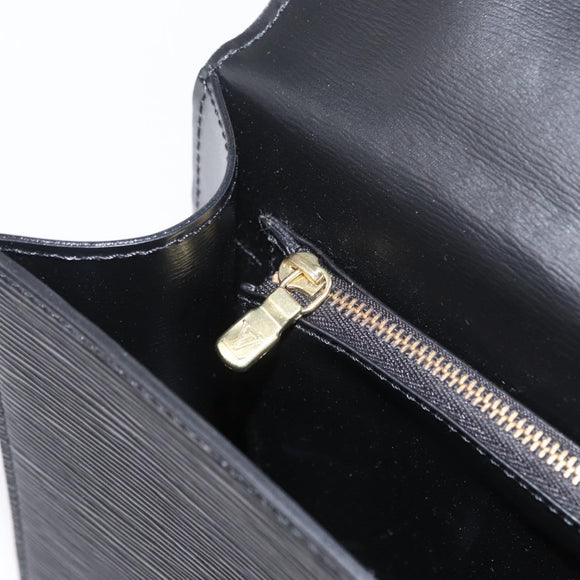 LOUIS VUITTON Epi Malesherbes Hand Bag Black M52372 LV Auth 156528
