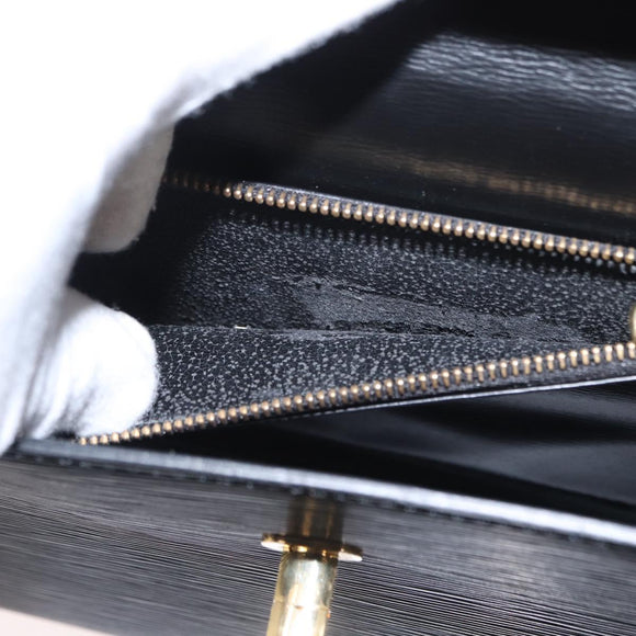 LOUIS VUITTON Epi Malesherbes Hand Bag Black M52372 LV Auth 156528