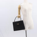 LOUIS VUITTON Epi Malesherbes Hand Bag Black M52372 LV Auth 156528-23
