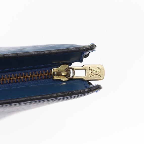 LOUIS VUITTON Epi Saint Jacques Shopping Shoulder Bag Blue M52275 LV Auth 156530