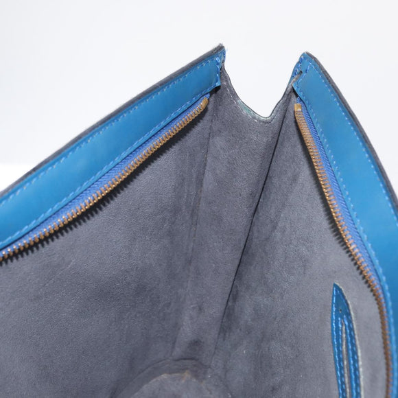 LOUIS VUITTON Epi Saint Jacques Shopping Shoulder Bag Blue M52275 LV Auth 156530