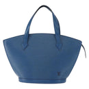 LOUIS VUITTON Epi Saint Jacques Shopping Shoulder Bag Blue M52275 LV Auth 156530-13