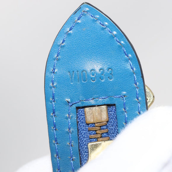 LOUIS VUITTON Epi Saint Jacques Shopping Shoulder Bag Blue M52275 LV Auth 156530