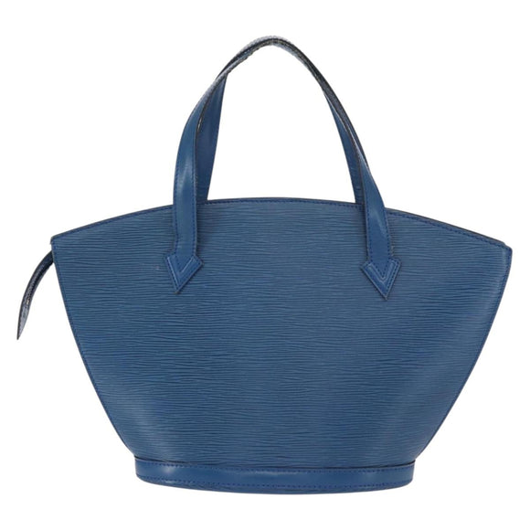 LOUIS VUITTON Epi Saint Jacques Shopping Shoulder Bag Blue M52275 LV Auth 156530