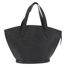 LOUIS VUITTON Epi Saint Jacques Shopping Shoulder Bag Black M52262 Auth 156531-1