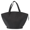 LOUIS VUITTON Epi Saint Jacques Shopping Shoulder Bag Black M52262 Auth 156531-13