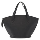 LOUIS VUITTON Epi Saint Jacques Shopping Shoulder Bag Black M52262 Auth 156531-2