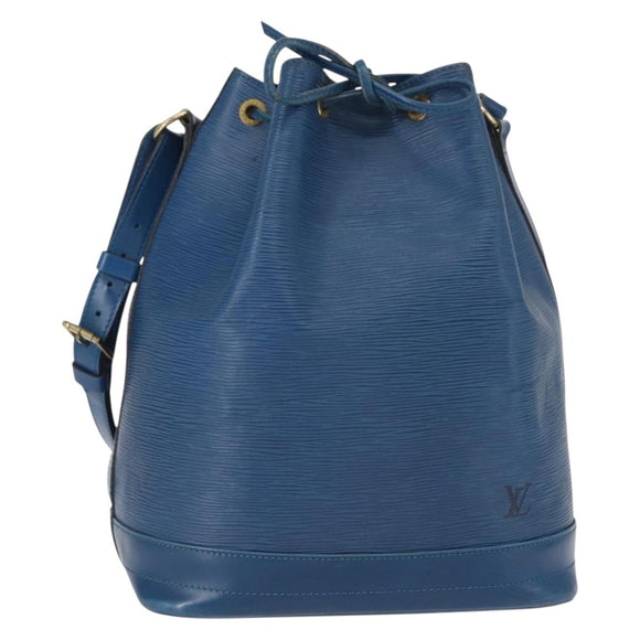 LOUIS VUITTON Epi Noe Shoulder Bag Toledo Blue M44005 LV Auth 156534