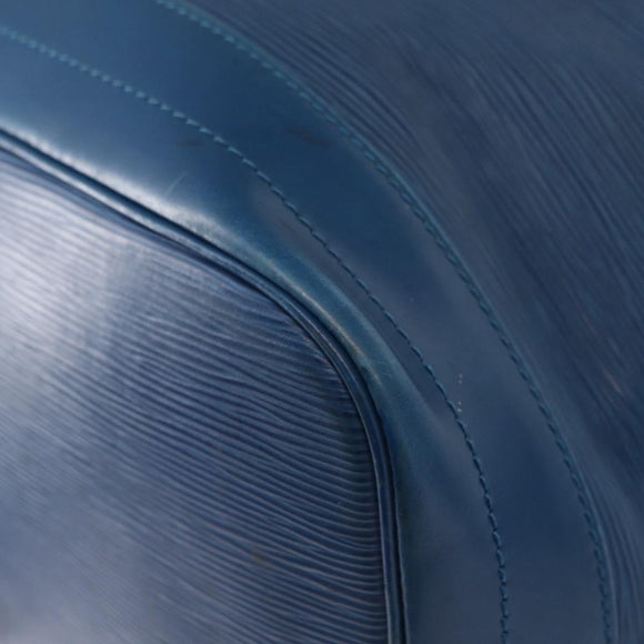 LOUIS VUITTON Epi Noe Shoulder Bag Toledo Blue M44005 LV Auth 156534