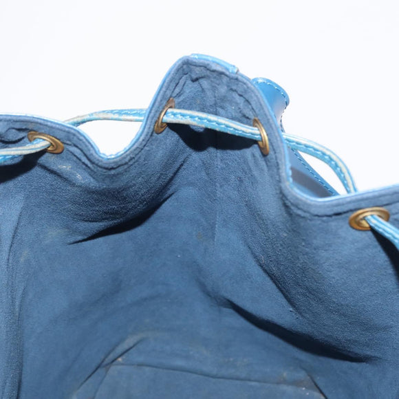 LOUIS VUITTON Epi Noe Shoulder Bag Toledo Blue M44005 LV Auth 156534