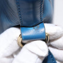 LOUIS VUITTON Epi Noe Shoulder Bag Toledo Blue M44005 LV Auth 156534-12