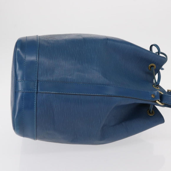 LOUIS VUITTON Epi Noe Shoulder Bag Toledo Blue M44005 LV Auth 156534