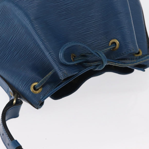 LOUIS VUITTON Epi Noe Shoulder Bag Toledo Blue M44005 LV Auth 156534