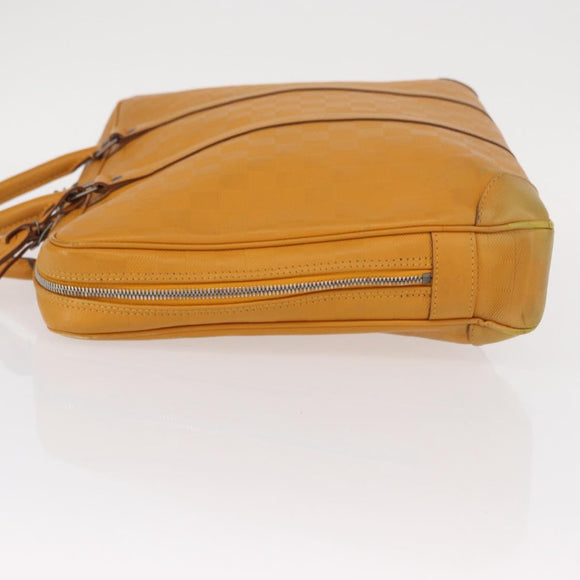 LOUIS VUITTON Damier Infini Porte Documents Voyage Bag Solar N41218 Auth 156542