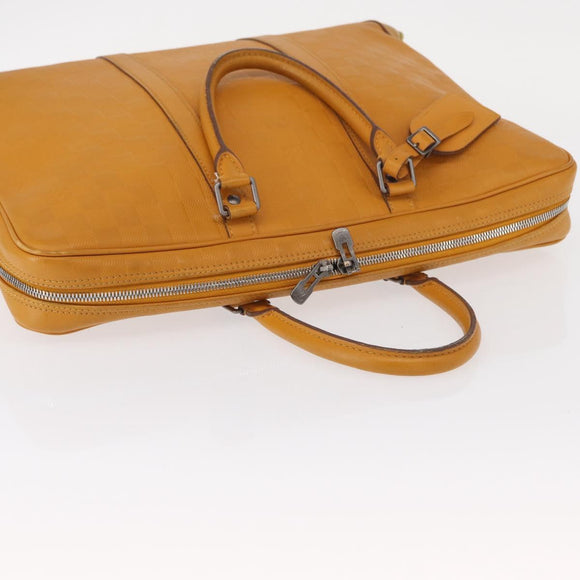 LOUIS VUITTON Damier Infini Porte Documents Voyage Bag Solar N41218 Auth 156542