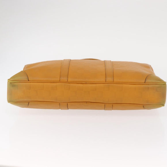 LOUIS VUITTON Damier Infini Porte Documents Voyage Bag Solar N41218 Auth 156542