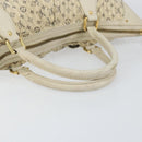 LOUIS VUITTON Monogram Mini Lin Croisette Marina GM Bag Blue M95492 Auth 156543-7