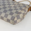 LOUIS VUITTON Damier Azur Favorit MM Shoulder Bag 2way N41275 LV Auth 156544-17