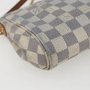 LOUIS VUITTON Damier Azur Favorit MM Shoulder Bag 2way N41275 LV Auth 156544-18