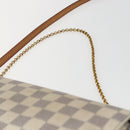 LOUIS VUITTON Damier Azur Favorit MM Shoulder Bag 2way N41275 LV Auth 156544-14