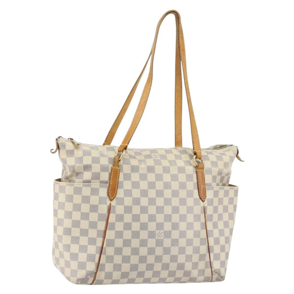 LOUIS VUITTON Damier Azur Totally MM Tote Bag N51262 LV Auth 156546