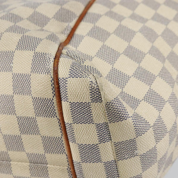 LOUIS VUITTON Damier Azur Totally MM Tote Bag N51262 LV Auth 156546
