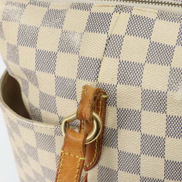 LOUIS VUITTON Damier Azur Totally MM Tote Bag N51262 LV Auth 156546