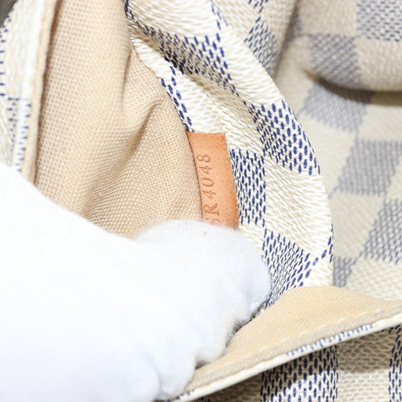 LOUIS VUITTON Damier Azur Totally MM Tote Bag N51262 LV Auth 156546