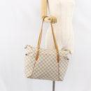 LOUIS VUITTON Damier Azur Totally MM Tote Bag N51262 LV Auth 156546-25