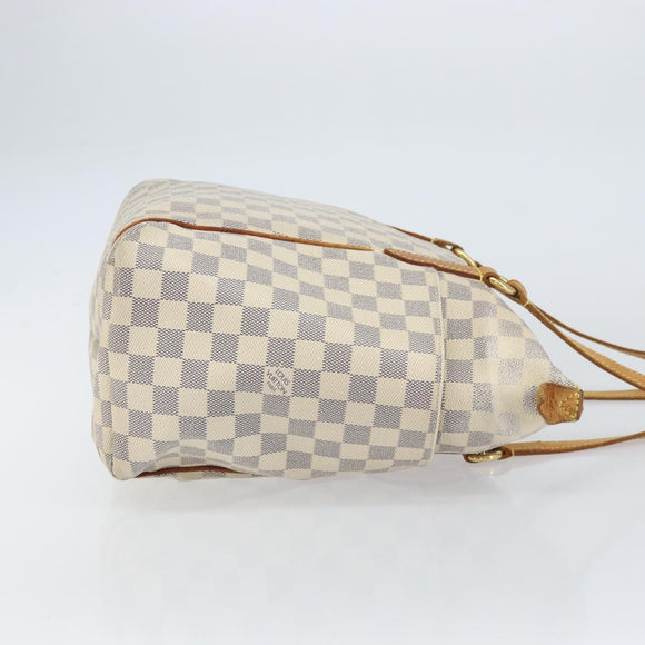 LOUIS VUITTON Damier Azur Totally MM Tote Bag N51262 LV Auth 156546