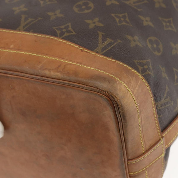 LOUIS VUITTON Monogram Noe Shoulder Bag M42224 LV Auth 156550