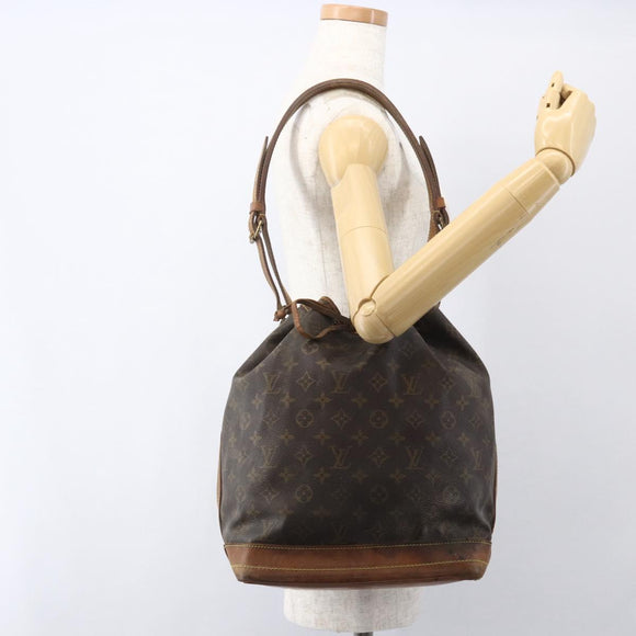 LOUIS VUITTON Monogram Noe Shoulder Bag M42224 LV Auth 156550