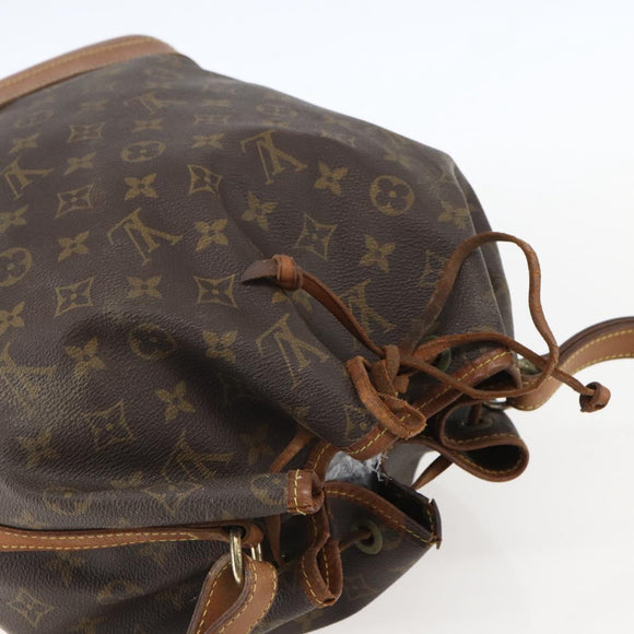 LOUIS VUITTON Monogram Noe Shoulder Bag M42224 LV Auth 156550
