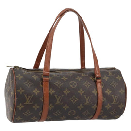 LOUIS VUITTON Monogram Papillon 30 Hand Bag M51385 LV Auth 156557A