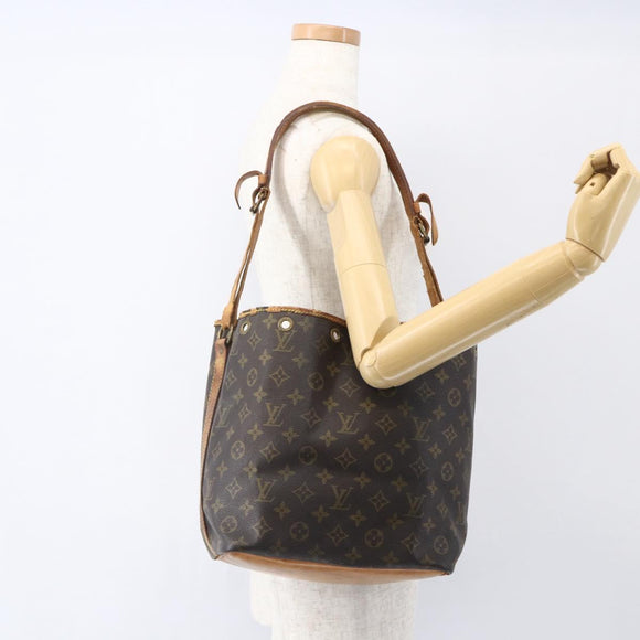 LOUIS VUITTON Monogram Petit Noe Shoulder Bag M42226 LV Auth 156559