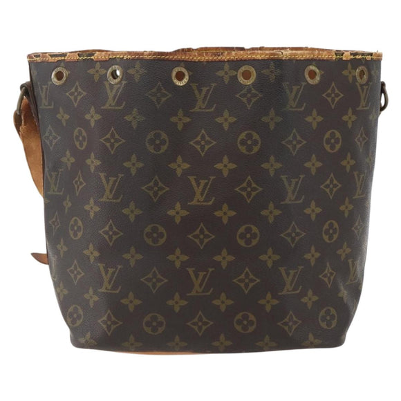 LOUIS VUITTON Monogram Petit Noe Shoulder Bag M42226 LV Auth 156559