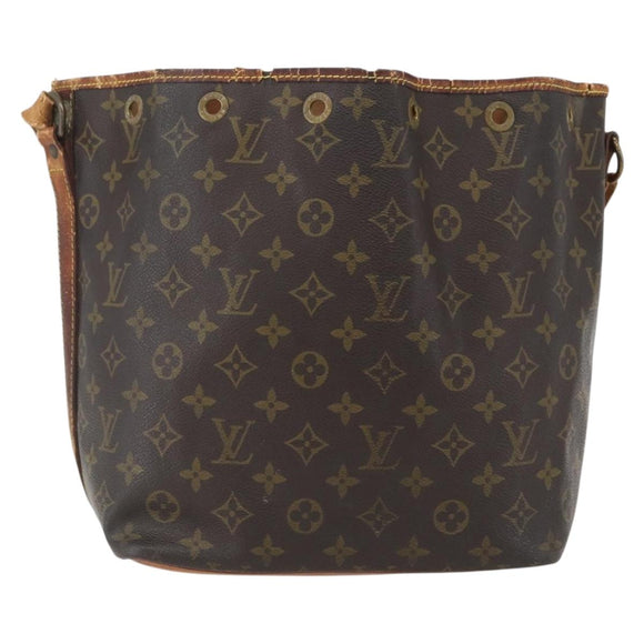 LOUIS VUITTON Monogram Petit Noe Shoulder Bag M42226 LV Auth 156559
