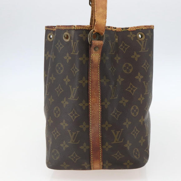 LOUIS VUITTON Monogram Petit Noe Shoulder Bag M42226 LV Auth 156559